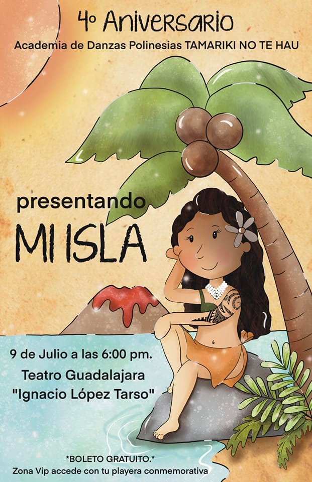 Cartel oficial de "Mi isla" 2022